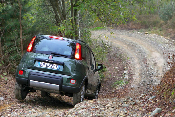 Fiat panda 4x4. Tu w wersji normalnej.