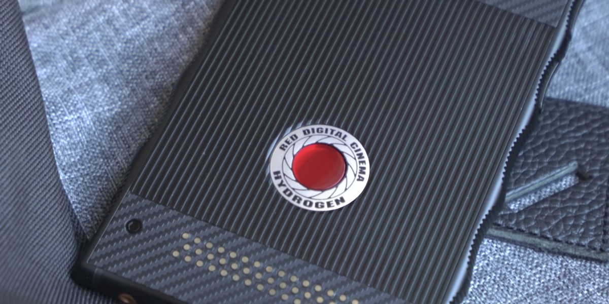 RED Hydrogen One na zdjęciu to na razie niedziałający prototyp