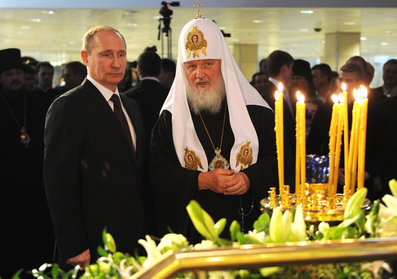 Putin z patriarchą moskiewskim i całej Rusi - Cyrylem I