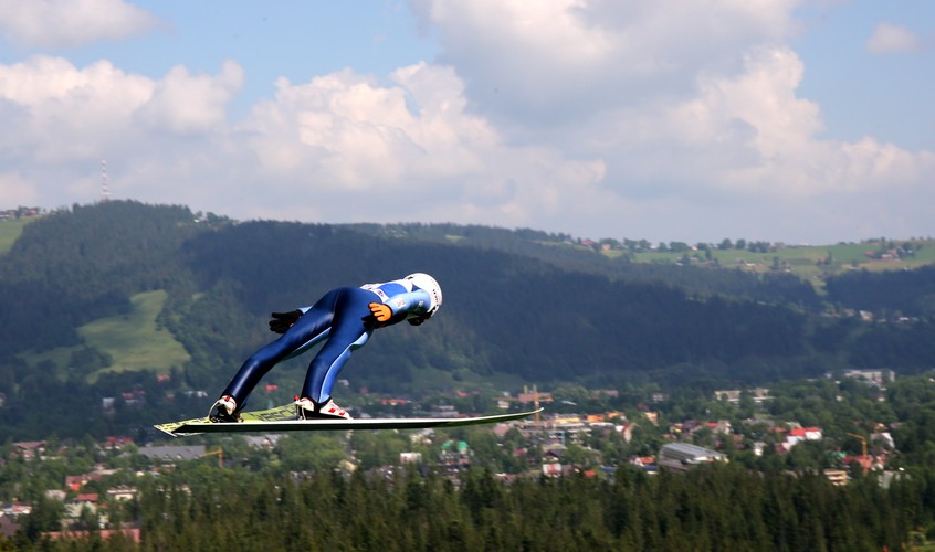 Kadra polskich skoczków narciarskich trenuje w Zakopanem