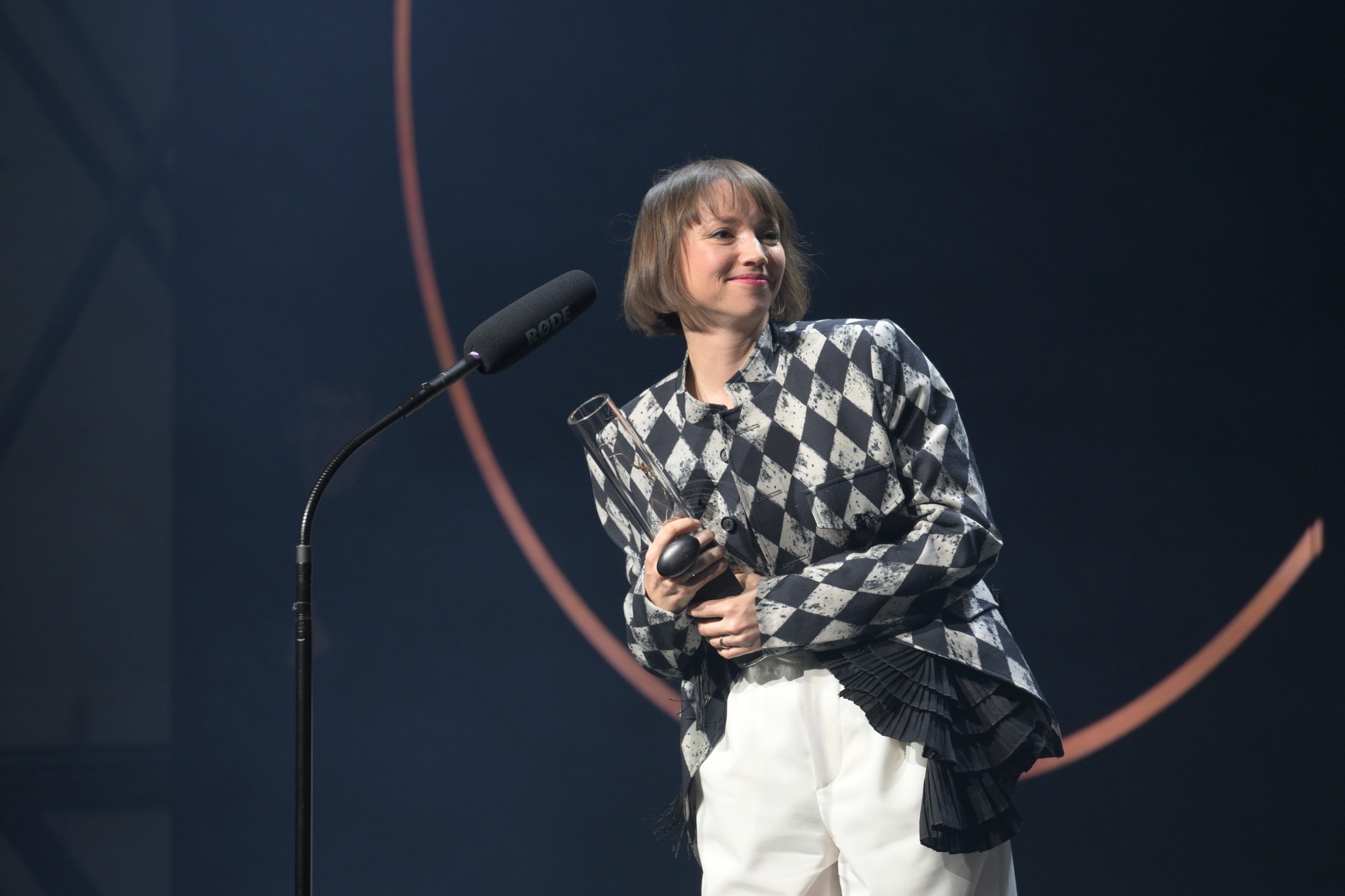 Odovzdávanie Ceny Nadácie Tatra banky za umenie 2025: Režisérka Tereza Nvotová.