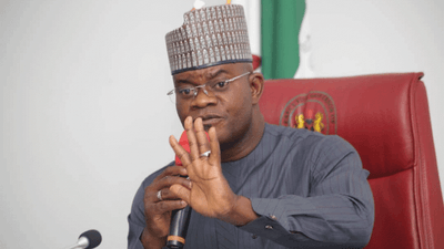 Governor Yahaya Bello of Kogi State ]Daily Post]