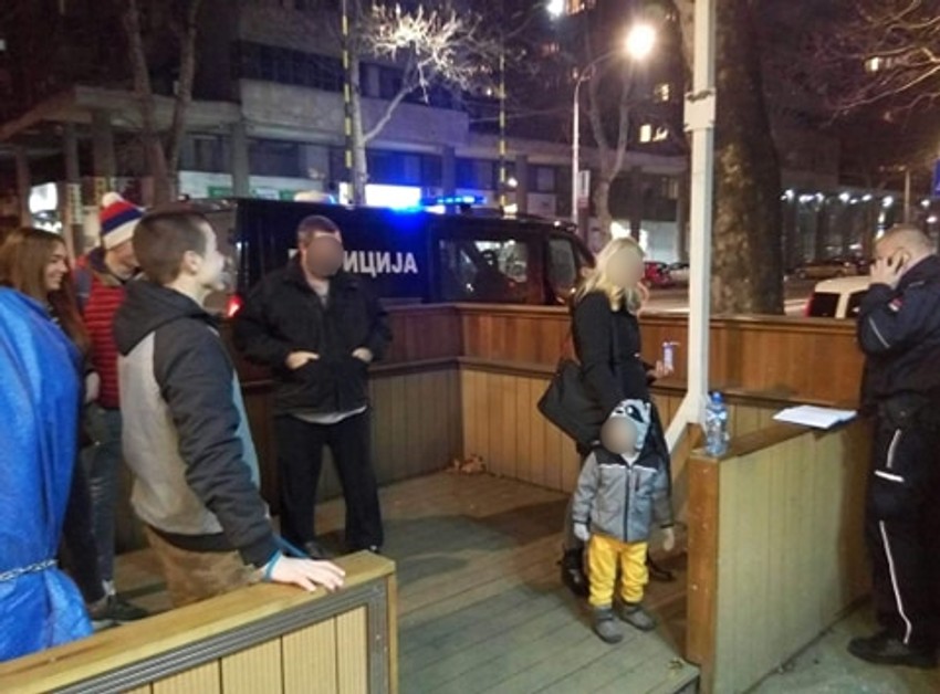 Policija na licu mesta