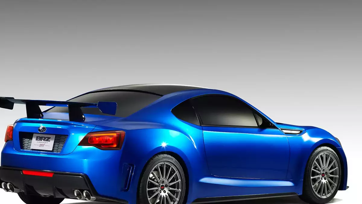 Subaru BRZ: światowa premiera