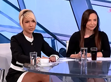 Gordana Uzelac i Jovana Jeremić 