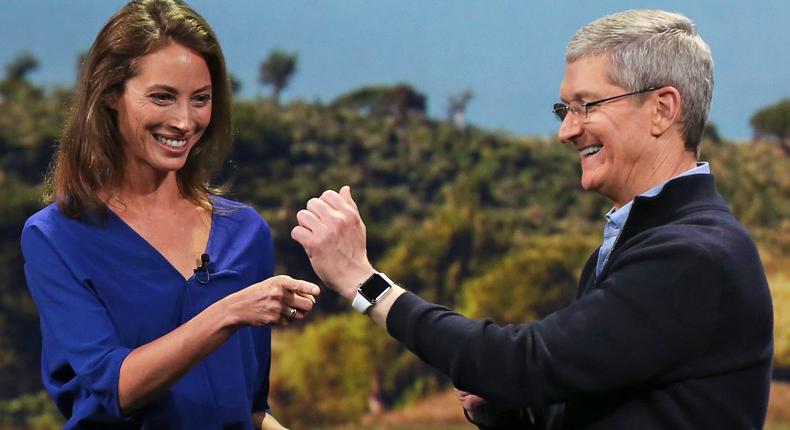 apple watch tim cook