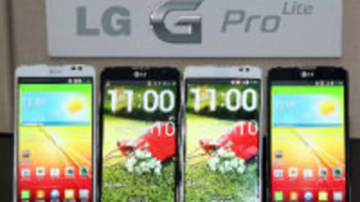 LG zaprezentował phablet G Pro Lite 