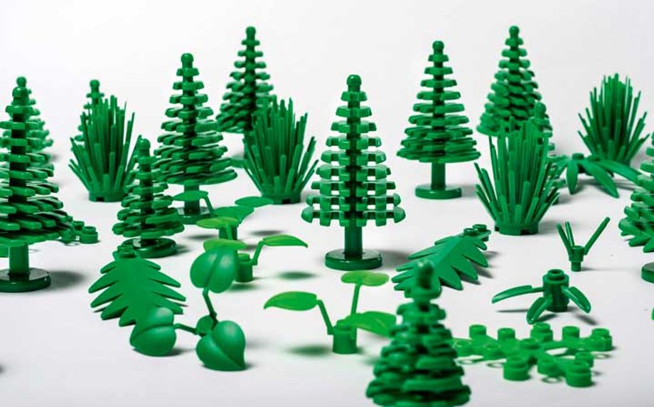 Drzewa, krzewy i rośliny Lego powstają z plastiku pozyskanego z trzciny cukrowej. To projekt "Plants from plants" (pol. rośliny z roślin)