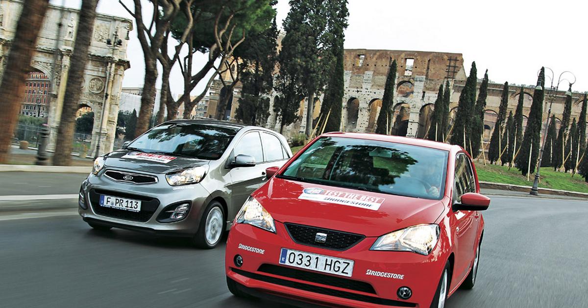 Kia Picanto kontra Seat Mii auta idealne do miasta