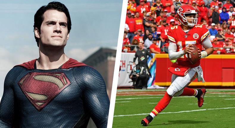 Henry Cavill Looked to Superman for Football Inspo