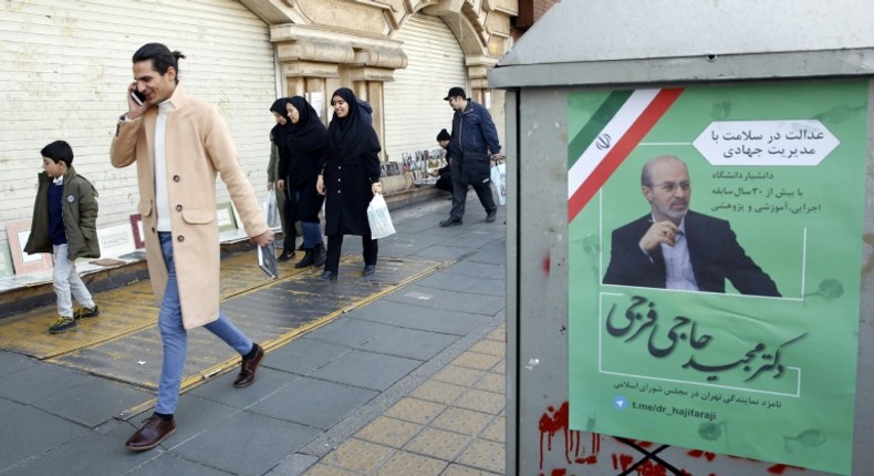 Elections in Iran next week are likely to pose a serious challenge to moderate President Hassan Rouhani