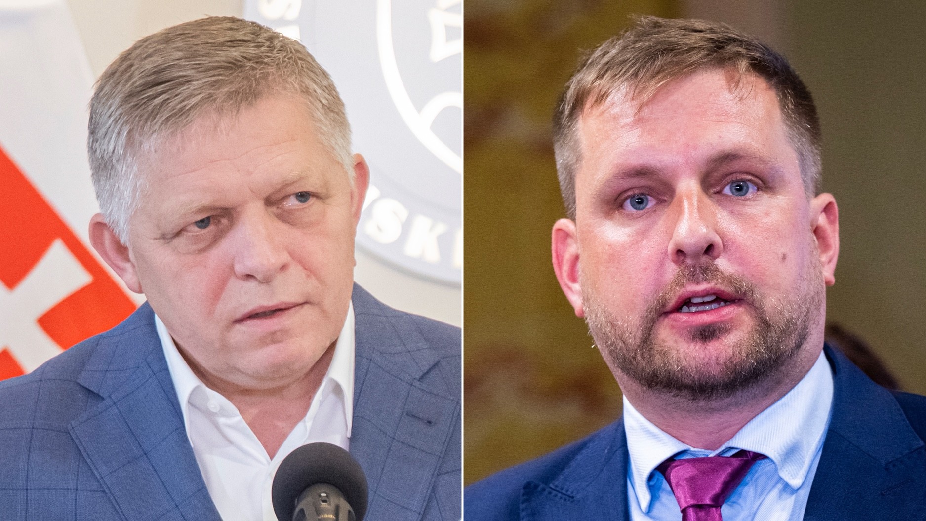 Robert Fico a Kamil Šaško