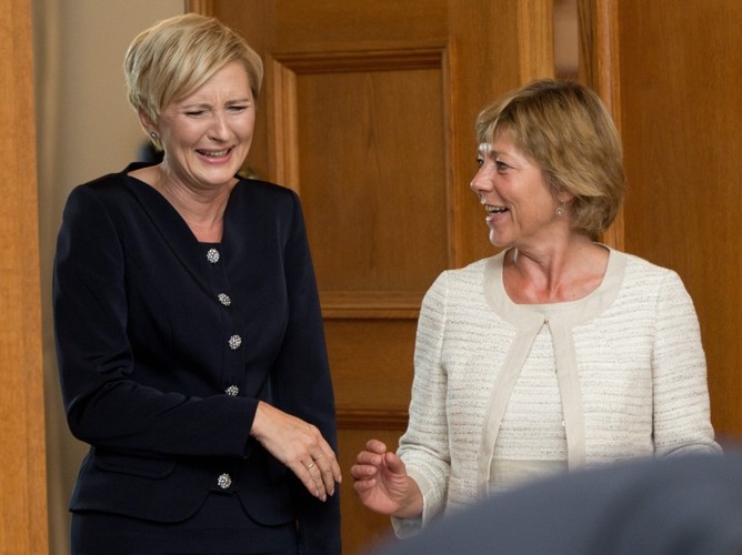 Agata Kornhauser-Duda i Daniela Schadt