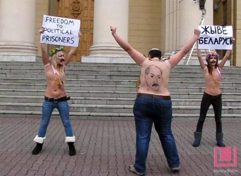 Piękne Białorusinki zaginęły w proteście