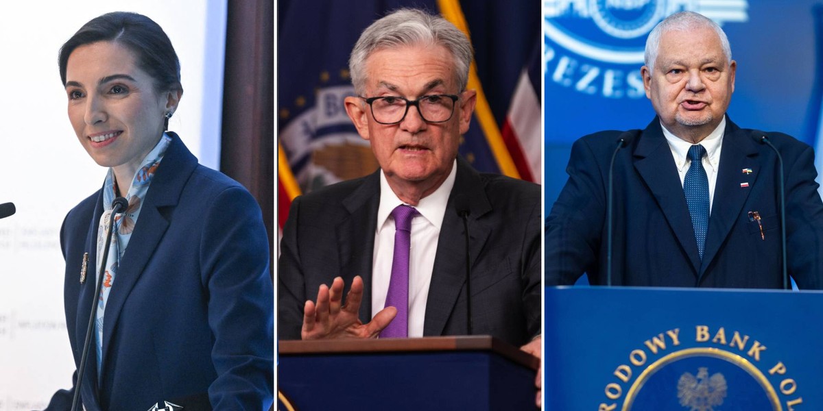 Hafize Gaye Erkan, Jerome Powell i Adam Glapiński