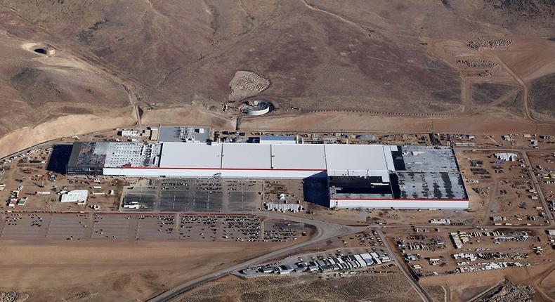 tesla gigafactory