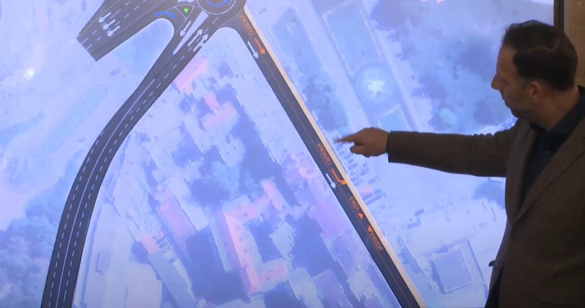 Ulica Dragoslava Jovanović i ulaz i izlaz iz garaže