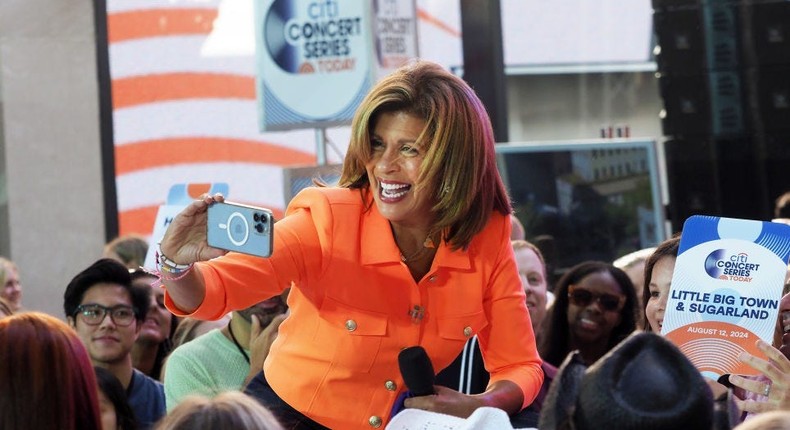 Hoda Kotb celebrated her 60th birthday on Today at Rockefeller Plaza with fans.Debra L Rothenberg/ Getty Images