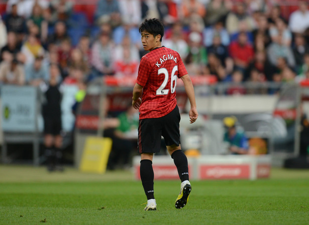 Shinji Kagawa nie rozumie, co do niego mówi sir Alex Ferguson