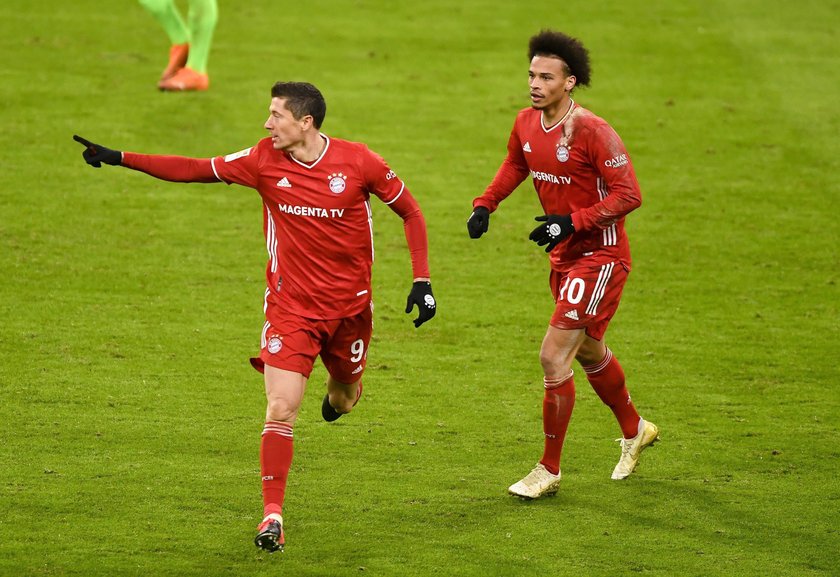 Po golach Lewandowskiego Bayern wygrał z Wolfsburgiem