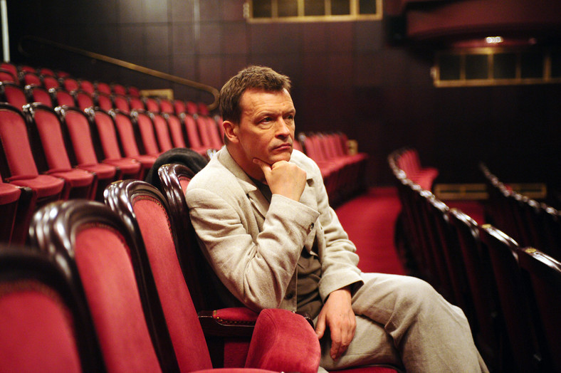 Jan Frycz w Teatrze Narodowym, 2008 r.