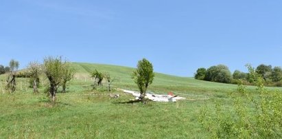 Wypadek szybowca na Podkarpaciu. Dwie osoby ranne