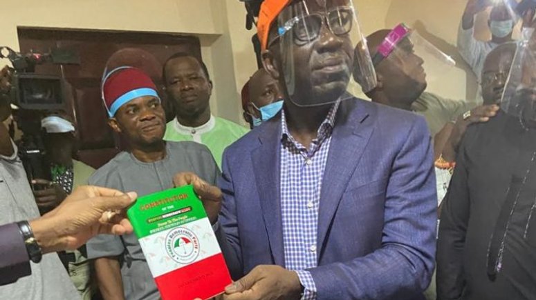 PDP grants waiver to Godwin Obaseki and also shifts primaries to June 25. (Twitter/GovWike)