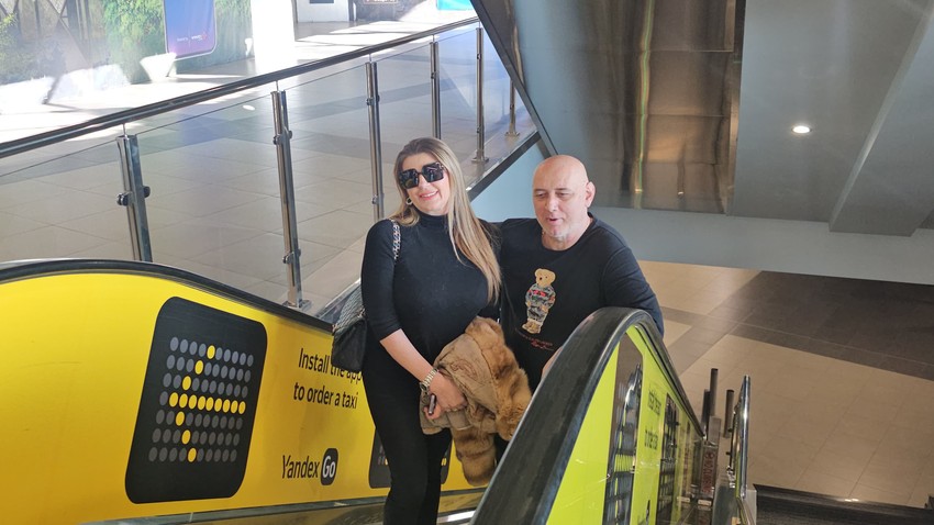 Viki Miljković sa suprugom