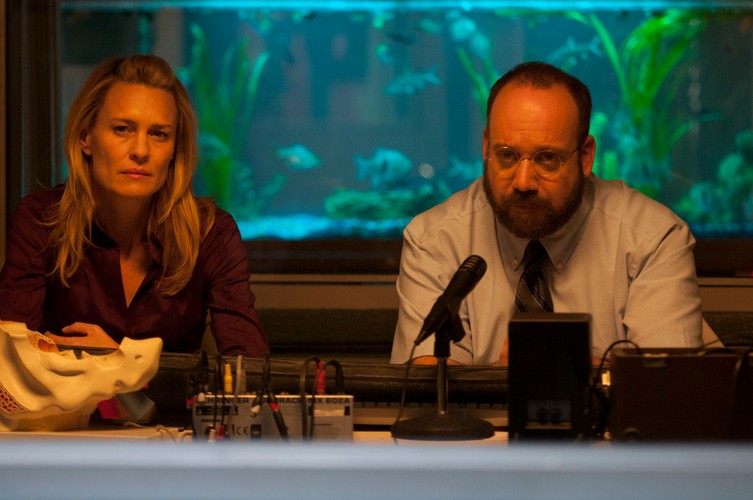 Robin Wright i Paul Giamatti w filmie 'Kongres'