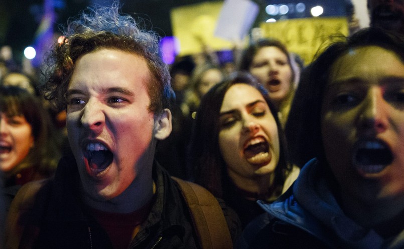 Pokojowe demonstracje odbywały się w Nowym Jorku, Chicago, Waszyngtonie, Filadelfii, Bostonie, Los Angeles, Richmond, Portland, Atlancie, Austin, Dallas i Kansas City.
