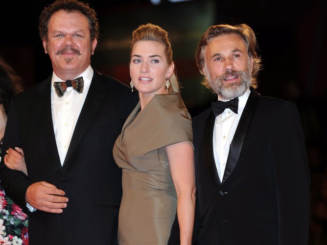 John C. Reilly, Kate Winslet i Christoph Waltz