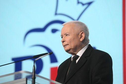 Prezes PiS Jarosław Kaczyński