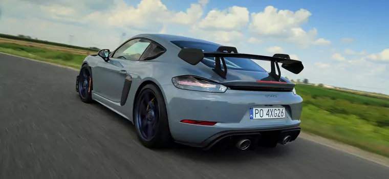 Porsche 718 Cayman GT4 RS. Jestem świrus