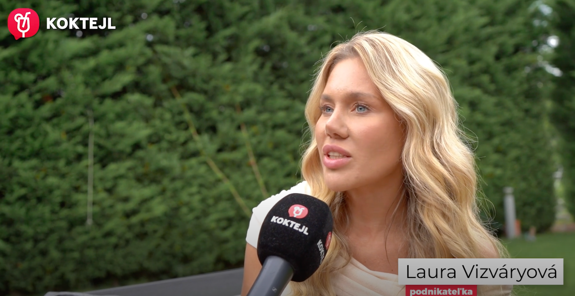 Podnikateľka a influencerka Laura Vizváryová.