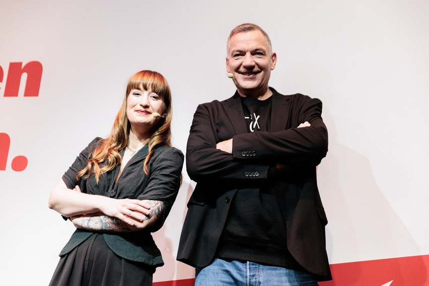 Jan Van Aken i Hajdi Rajhinek