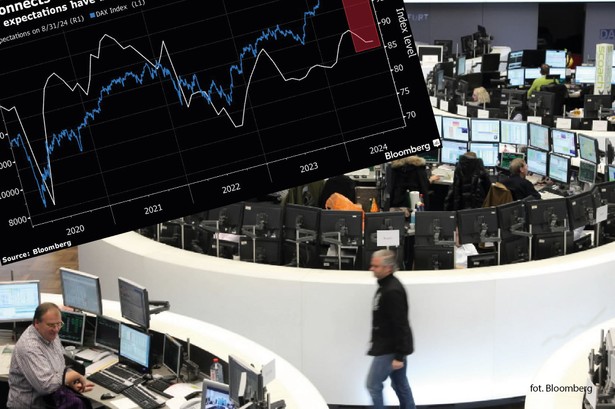 DAX i gospodarka Niemiec dają sprzeczne sygnały