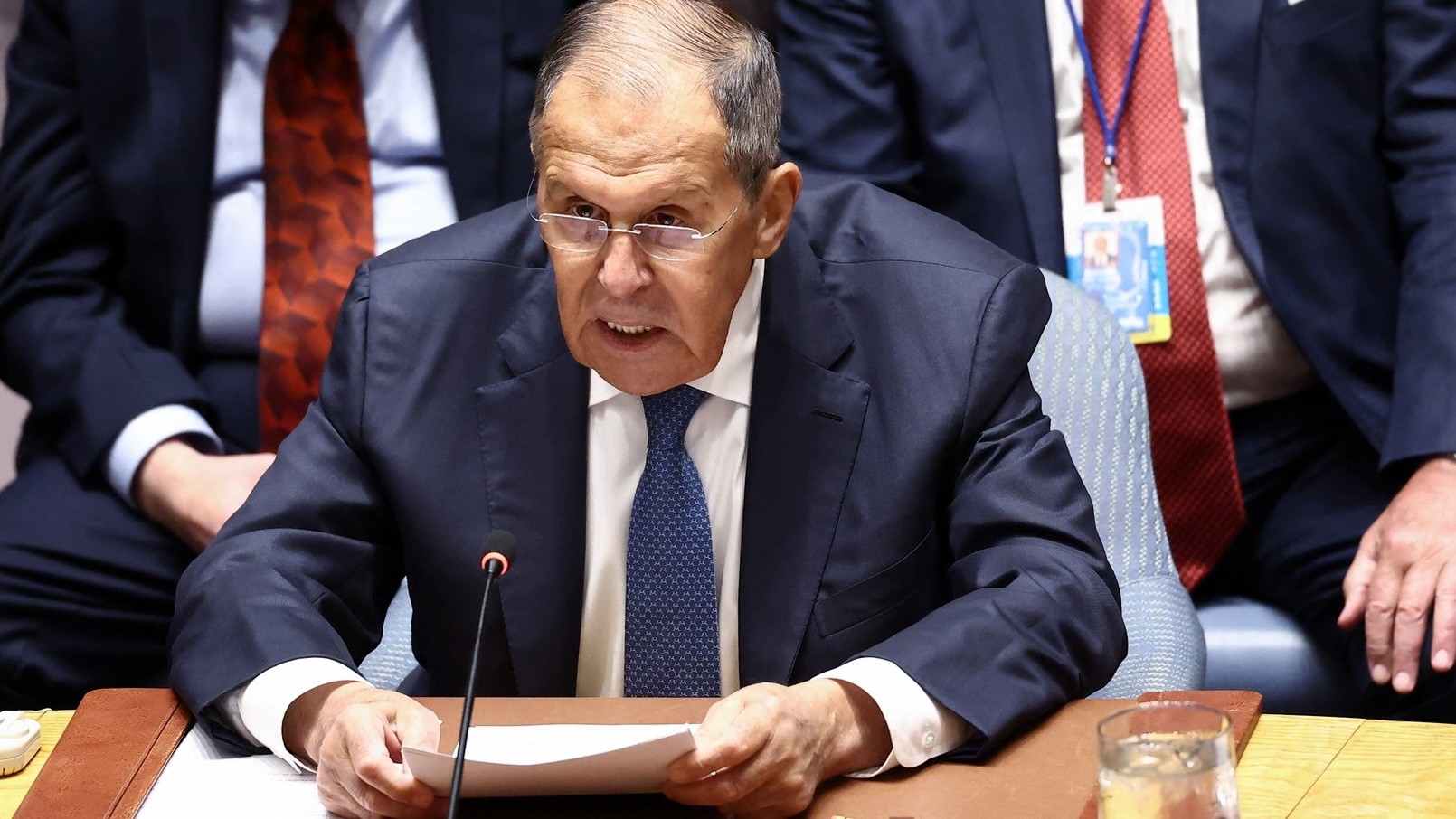 Ruský minister zahraničných vecí Sergej Lavrov. 