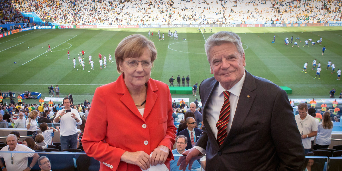 Angela Merkel obejrzy na żywo mecz Niemców