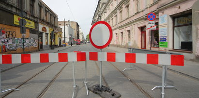 Zielona wciąż zamknięta po rozbiórce kamienicy