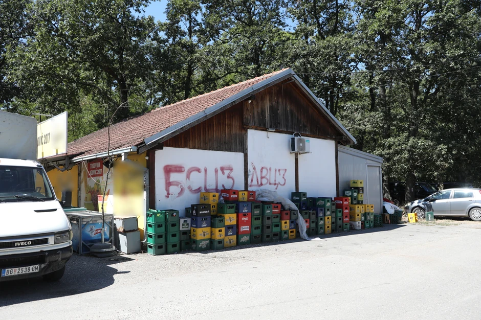 Prodavnica koju je držala udovica Danila Lazovića