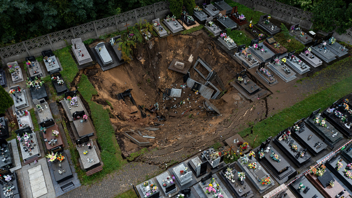 Parafia w Trzebini wprowadziła zakaz wstępu na cmentarz. Co z pogrzebami?