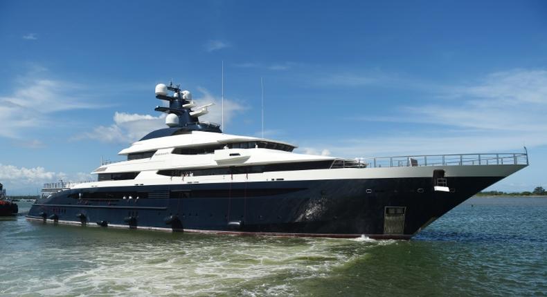 A luxury yacht reportedly worth some $250 million was one of the trophy assets allegedly bought with money stolen from 1MDB