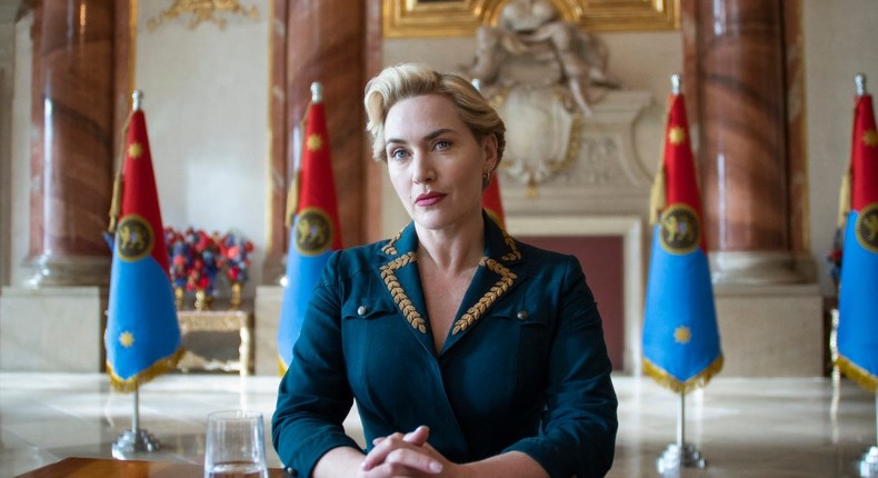 Kate Winslet in The Regime.Miya Mizuno/HBO