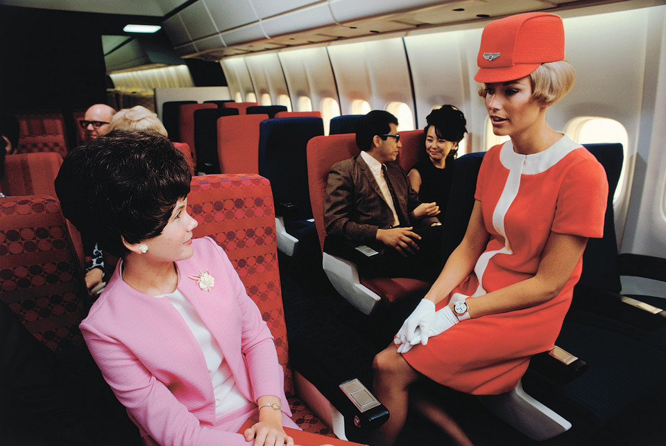 Stewardesa w latach 60.