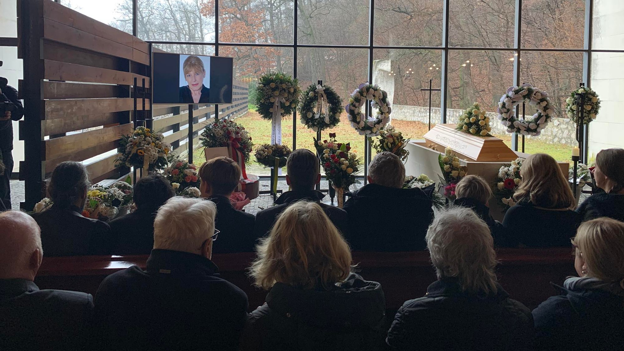 Posledná rozlúčka s Oľgou Feldekovou.