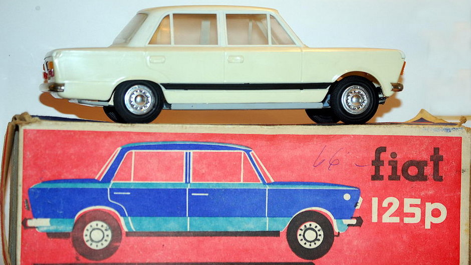 Fiat 125p - zabawka z dawnych lat