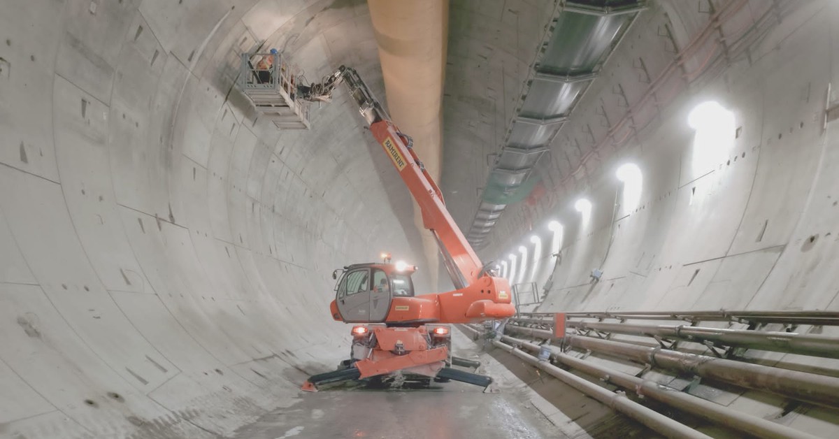 Powstaje tunel na szlaku Via Carpatia. Wszystkie elementy są już gotowe [WIDEO]