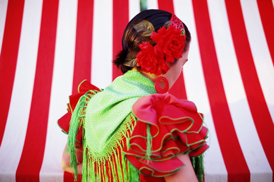 Tancerka flamenco, Sewilla, Andaluzja