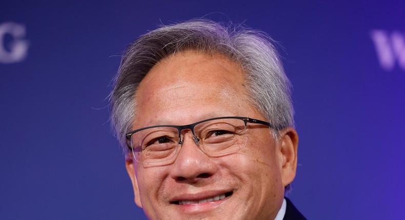 Jensen Huang is the CEO of Nvidia, now the world's second-most valuable company.Chip Somodevilla/Getty Images