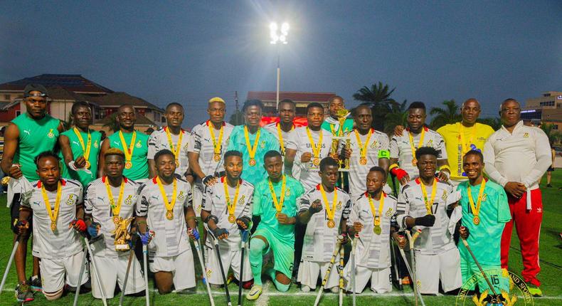 Ghana amputee football team crowned champions at 2023 African Para Games